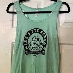 Disney mint green tank top